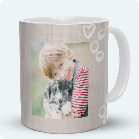 Mug mat personallise